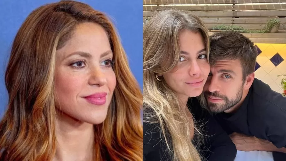 Shakira. Gerard Piqué y Clara Chía