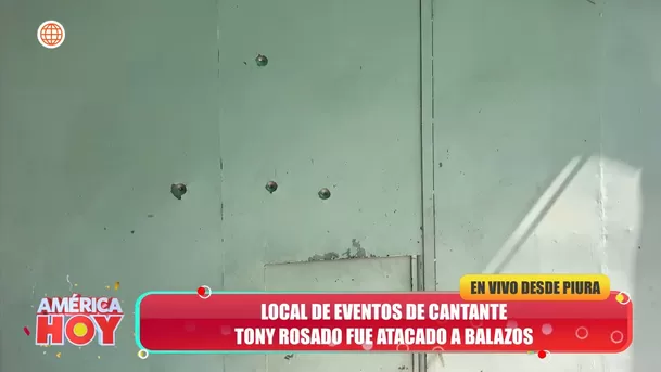 El local de propiedad de Tony Rosado fue atacado a balazos / América Hoy