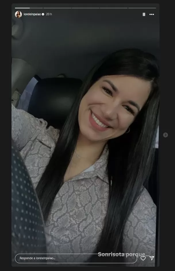 Lorelein Palao mostró con orgullo su reciente logro académico. Foto: Instagram