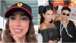 Luana Barrón llegó a Miami para disfrutar de la Fórmula 1. Fuente: instagram