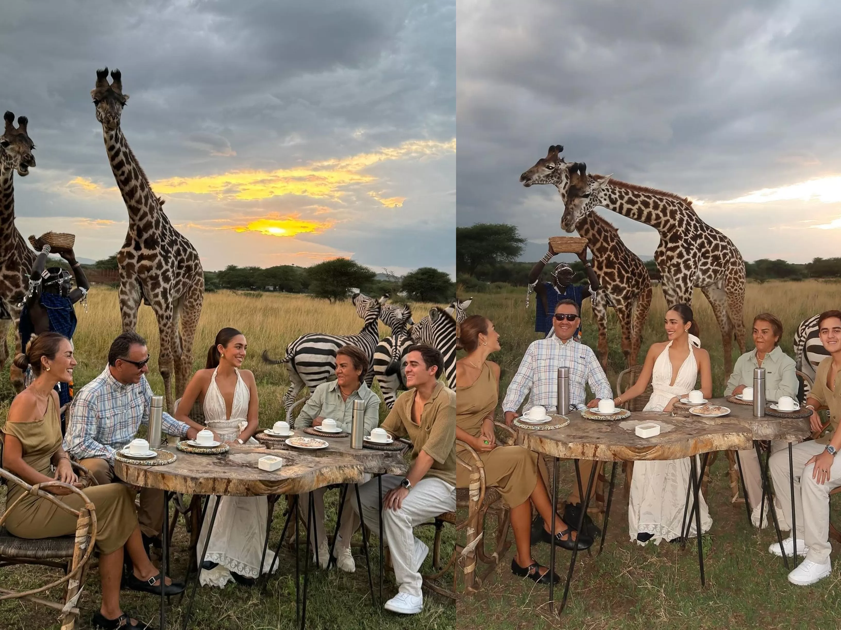 Luana Barrón junto a su familia | Captura: Instagram @LuanaBarron