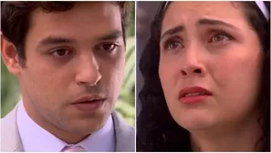 Lucero no le creyó a Cristóbal cuando confesó que July se vengó de él. Fuente: AméricaTV