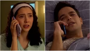 Lucero quiso renunciar al policlínico por Cristóbal y él se lo impidió. Fuente: AméricaTV