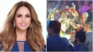 Lucero sufrió agresión en pleno concierto y así reaccionó la cantante 