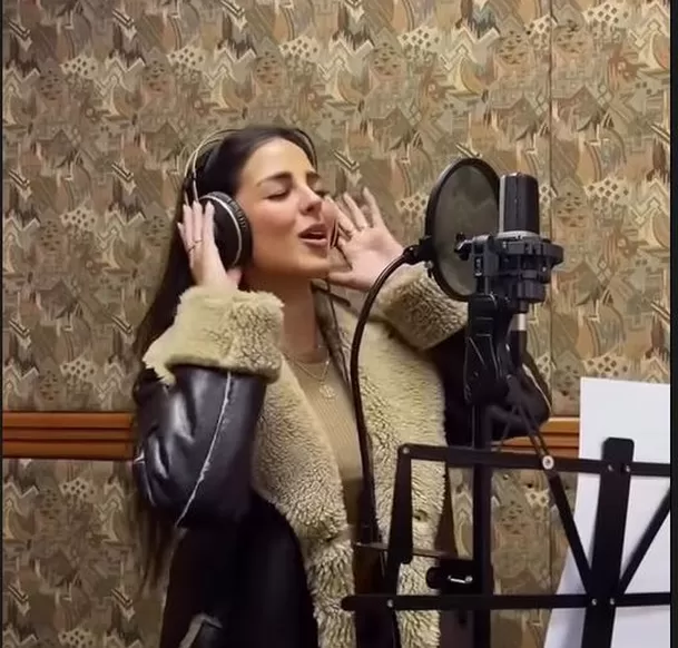 Luciana sorprendió al mostrar como se prepara para superar la prueba de canto en el certamen / Foto: Intagram