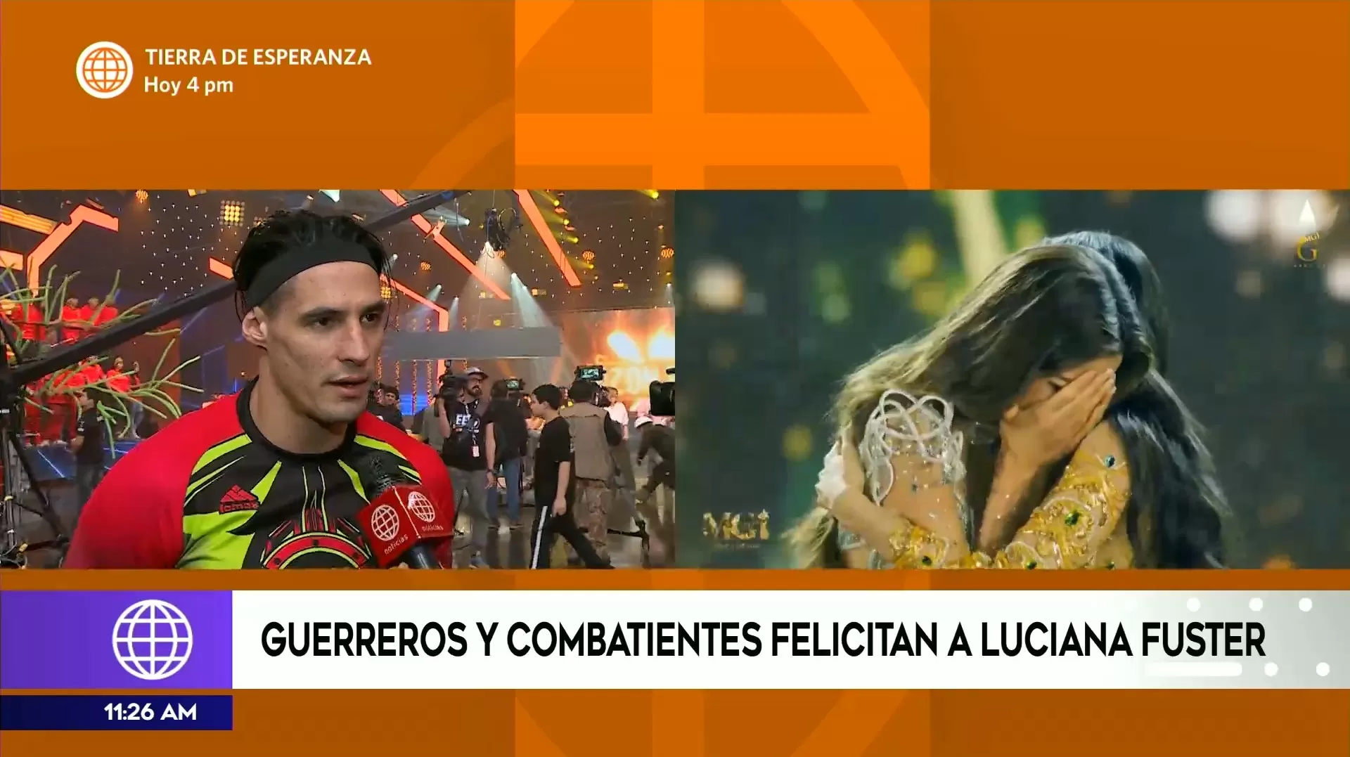  Facundo González felicitó a Luciana Fuster por coronación en Vietnam. Foto: Más Espectáculos