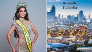 Luciana Fuster vivirá en Tailandia tras ganar el 'Miss Grand International 2023'. Foto: Instagram/Referencial