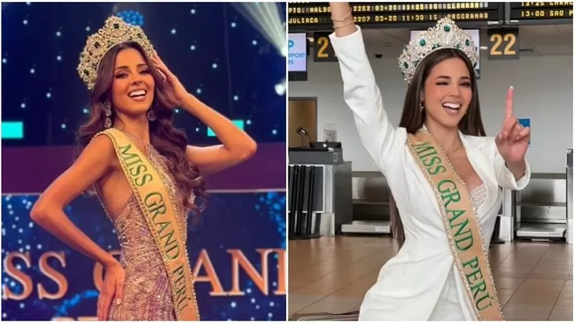 Luciana Fuster conmovida tras cumplir un año como Miss Grand Perú: “Título que llevaré en mi corazón”