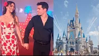 Luciana Fuster y Patricio Parodi juntos en Disney.