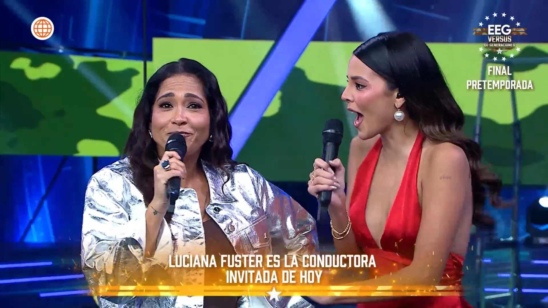 Katia Palma advirtió con quedarse con Juan Morelli y Luciana Fuster la enfrentó. Fuente: AméricaTV Katia Palma advirtió con quedarse con Juan Morelli y Luciana Fuster la enfrentó. Fuente: AméricaTV