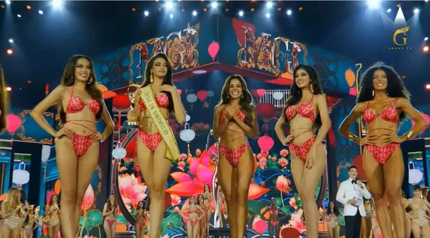 Luciana Fuster continúa en carrera en busca de la corona de 'Miss Grand International 2023'/Foto: MGI