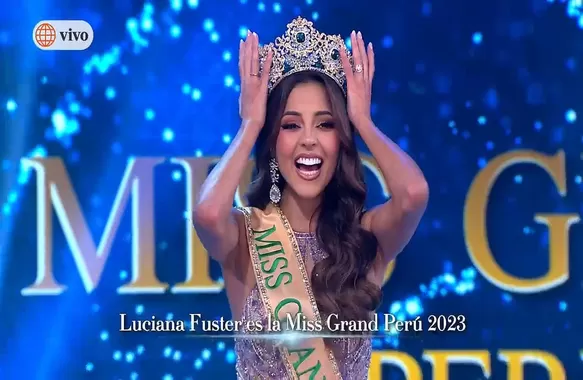 Luciana Fuster ganó la corona del Miss Grand Perú 2023 