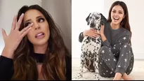 Luciana Fuster se emocionó hasta las lágrimas por conseguir ayuda para un perrito abandonado/Fotos: Instagram/Video: Instagram