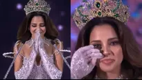 Las lágrimas de Luciana Fuster tras despedirse de su corona de Miss Grand International/Foto y video : Youtube