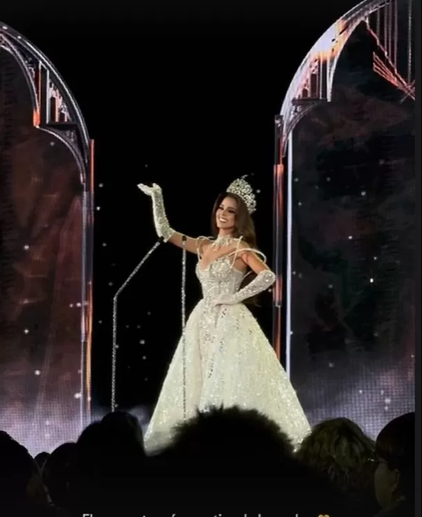 Luciana Fuster hizo su última pasarela como reina del Miss Grand International 2023/Foto: Instagram