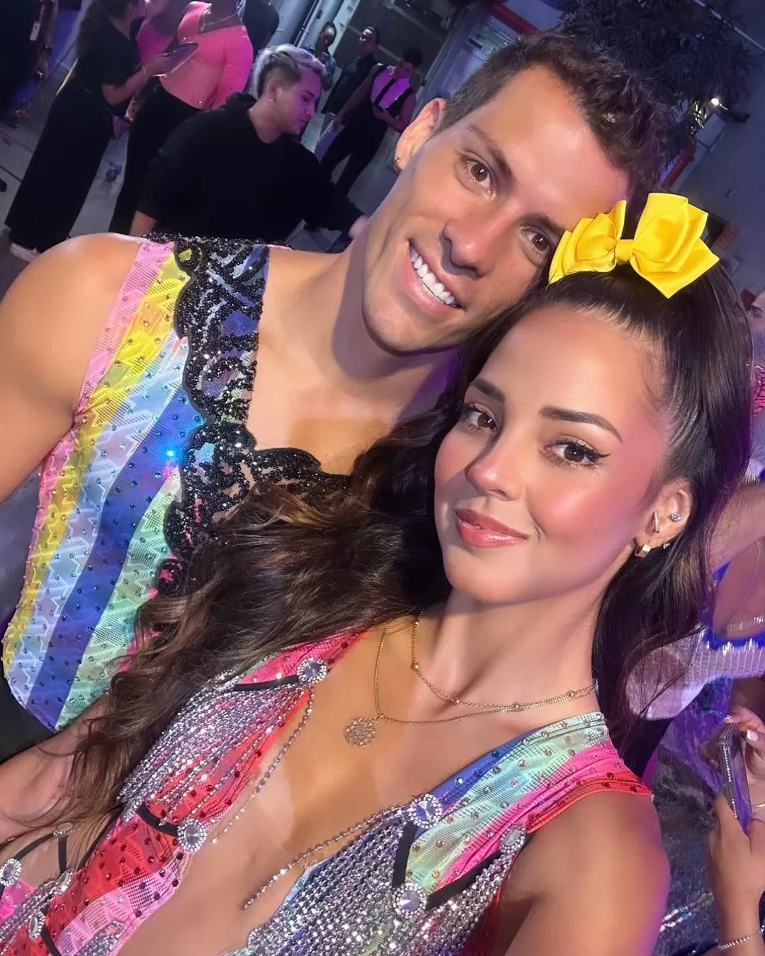 Patricio Parodi y Luciana Fuster en EEG / Instagram