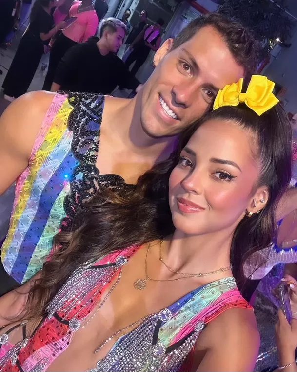 Patricio Parodi y Luciana Fuster en EEG / Instagram