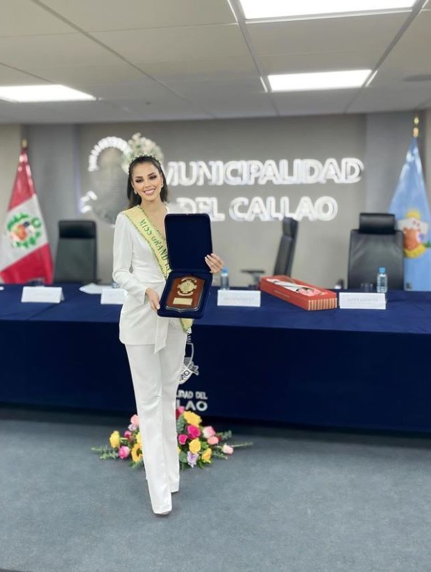 La Miss Grand Internacional, Luciana Fuster se mostró feliz y agradecida por este importantereconomiento/Foto: Instagram