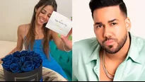 Luciana Fuster recibió romántico detalle de Romeo Santos por San Valentín