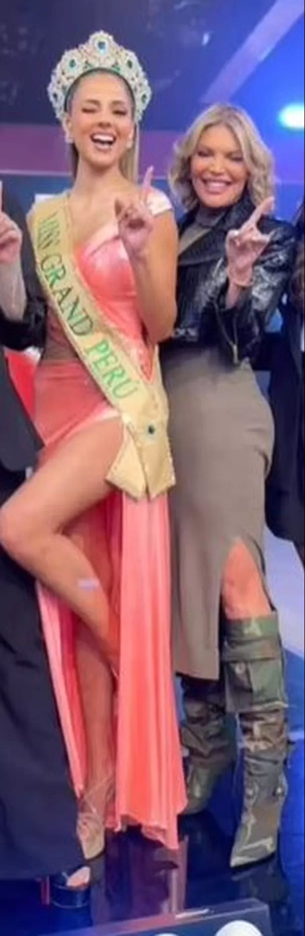 Jessica Newton se mostró feliz y conforme de los nuevos retos que está asumiendo profesionalmente Luciana Fuster ahora que fue coronada Miss Grand Internacional 2023/ Foto: Instagram