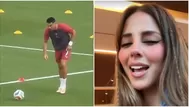 Luciana Fuster vio por primera vez a Cristiano Ronaldo