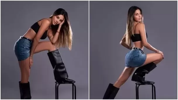 Juan Morelli cayó rendido ante sensuales fotos de Luciana Fuster / Instagram