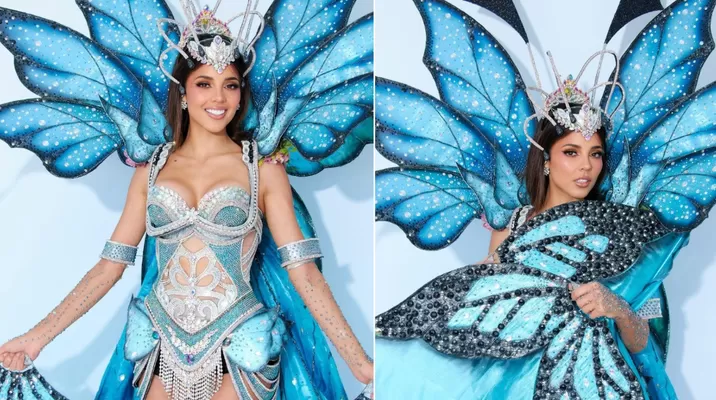 Luciana Fuster se lució en traje nacional en Vietnam. Foto: Instagram Luciana Fuster se lució en traje nacional en Vietnam. Foto: Instagram