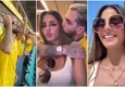 Luciana Fuster y Juan Morelli asisten a su primer Mundial
