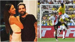 Luciana Fuster vio el partido Perú- Colombia con Morelli y sorprendió con “reclamo”. Fuente: Instagram