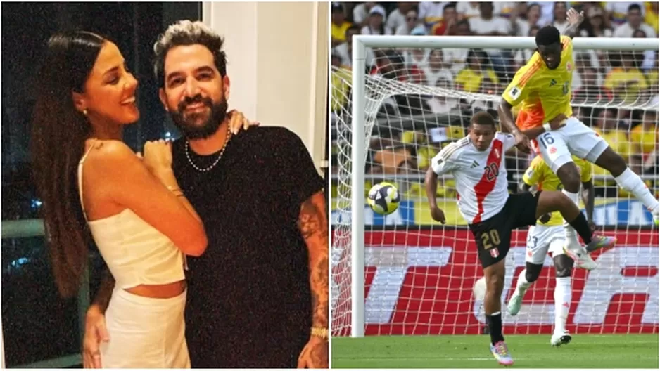 Luciana Fuster vio el partido Perú- Colombia con Morelli y sorprendió con “reclamo”. Fuente: Instagram