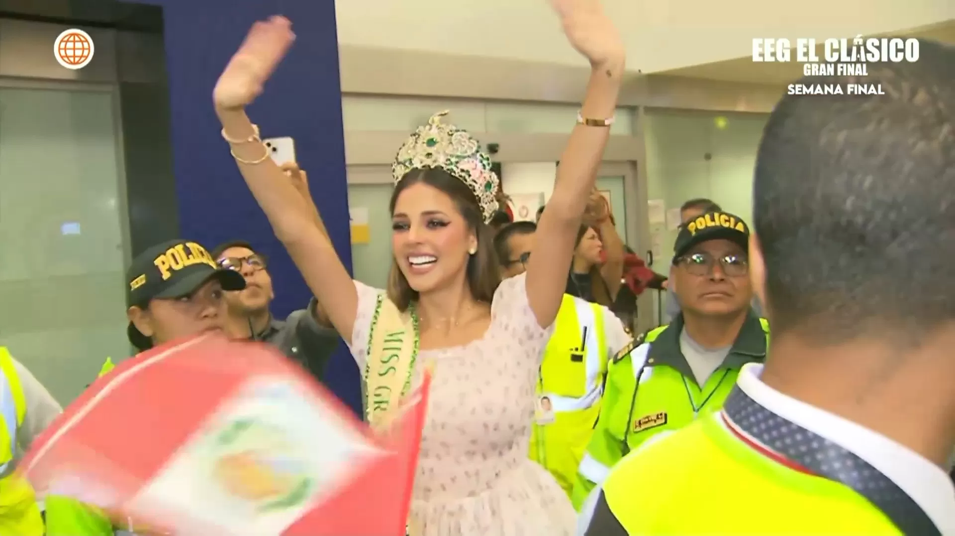 Luciana Fuster confirmó su presencia en EEG tras ganar Miss International 2023. Fuente: AméricaTV