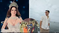 Así reaccionó Luciana Fuster a la aparición de Patricio en su despedida del Miss Grand/Foto: Instagram