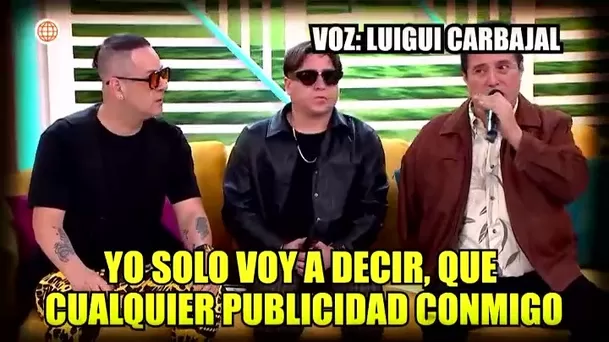 Roly Ortiz expresó sus deseos de amistarse con Luigui Carbajal / América Hoy