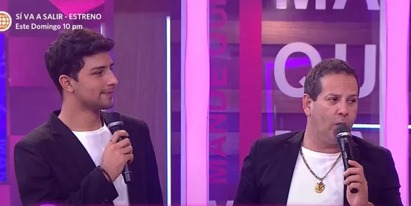 Luigui Carbajal rompió en llanto al presentar en vivo a su hijo Gian Piero 