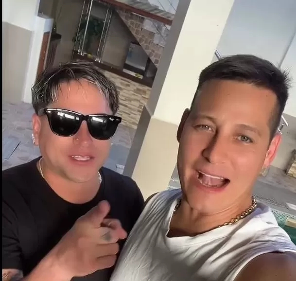 Luigui Carbajal y Luis Sánchez se promocionan juntos sin Ricky Trevitazzo/Foto: Instagram