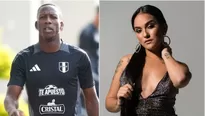 Luis Advíncula y Daniela Darcourt. Foto: Instagram