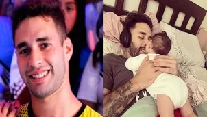 Luis Alonso Bustíos y su hija / Instagram / América Televisión