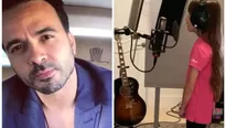 La hija de Luis Fonsi interpretó el emotivo tema debido al dificil momento que se vive en el mundo por la pandemia 