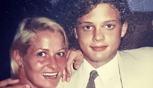 Luis Miguel y su madre, Marcela Basteri. Foto: Instagram