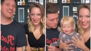 Luisana Lopilato y Michael Bublé se lucen como una familia feliz junto a su hija luego de críticas