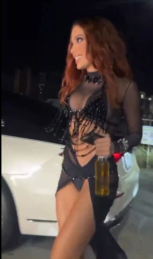 Anitta lució un sexy vestido en su cumpleaños/Foto: Instagram