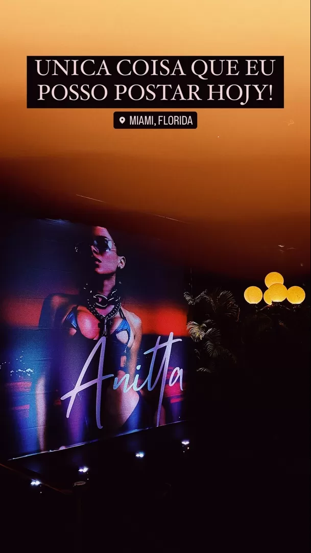 Anitta ofreció una exclusiva fiesta en Miami por su cumpleaños/Foto: Instagram