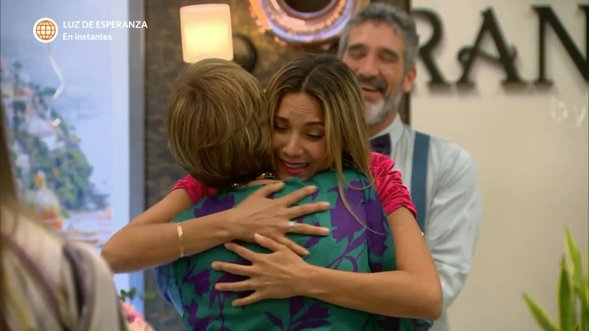 Macarena agradeció a Francesca por tremendo gesto. Fuente: AméricaTV