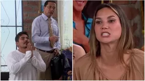 Macarena llamó “desgraciado” a Joel tras suplicar perdón de rodillas / AméricaTV
