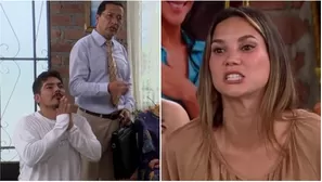 Macarena llamó “desgraciado” a Joel tras suplicar perdón de rodillas / AméricaTV