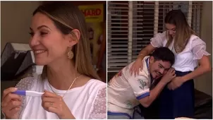Macarena rompió en llanto al saber que está embarazada de Joel/ AméricaTV