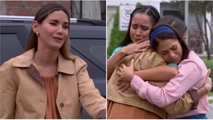 Macarena rompió en llanto al irse de la casa de los Gonzales para siempre / AméricaTV