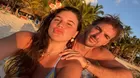Macarena Vélez festejó un año de romance con Juan Ichazo