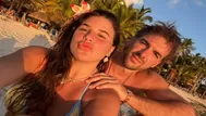Macarena Vélez festejó un año de romance con Juan Ichazo