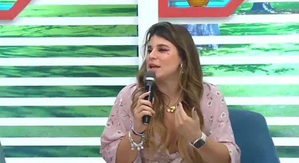 Macarena Vélez seguirá usando el collar que el regaló Said Palao/Foto: América Hoy